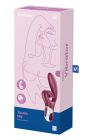 Вібратор кролик з трьома потужними двигунами Satisfyer Touch me для стимуляції клітора та статевих губ вид 8