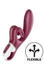 Вібратор кролик з трьома потужними двигунами Satisfyer Touch me для стимуляції клітора та статевих губ вид 3