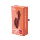 Вибратор-кролик с вакуумной стимуляцией Chisa Kissen Nymph, силиконовый, красный, 18 × 3.5 см вид 13