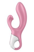 Вібратор кролик Satisfyer Air Pump Bunny 2 з технологією тиску повітря, рожевий