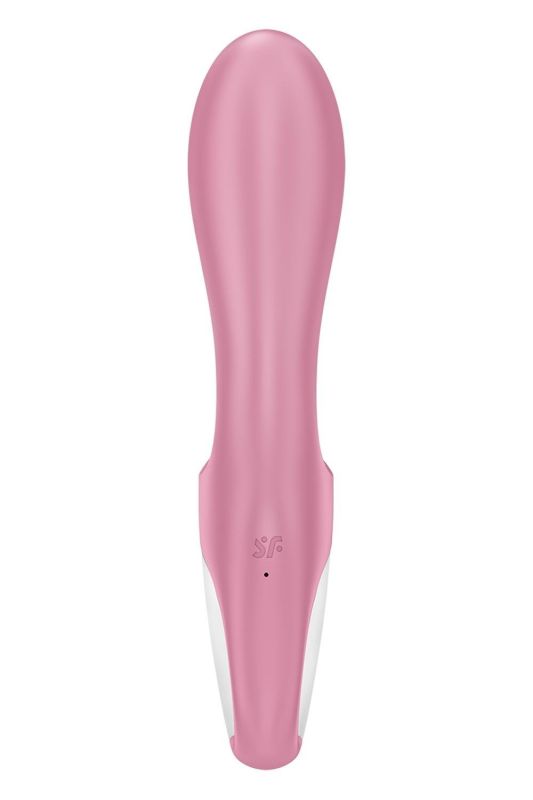 Вібратор кролик Satisfyer Air Pump Bunny 2 з технологією тиску повітря, рожевий вид 5