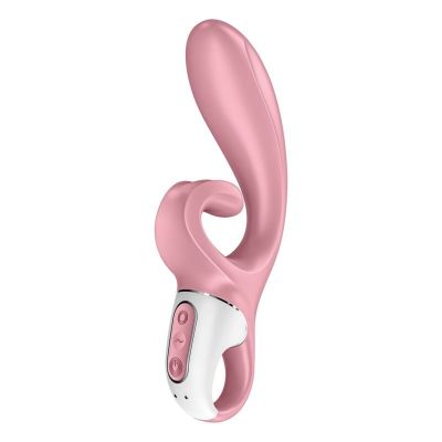 Вібратор-кролик Satisfyer Hug Me з підключенням до програми, рожевий