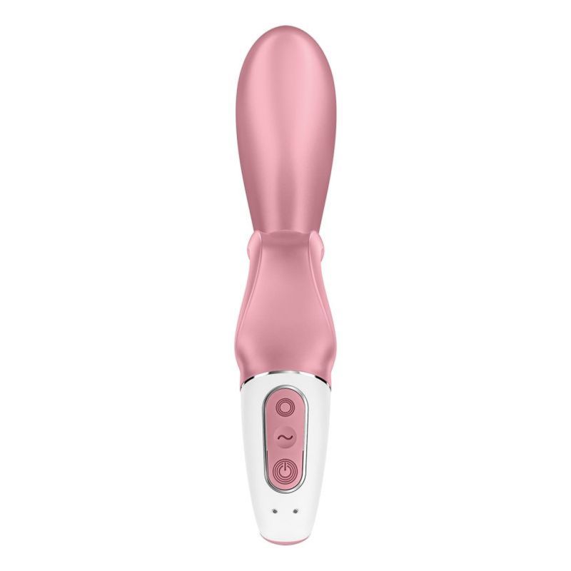 Вібратор-кролик Satisfyer Hug Me з підключенням до програми, рожевий вид 5