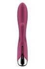 Вібратор-кролик Satisfyer Spinning Rabbit 1 для точки G та клітора, червоний вид 6