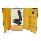 Вібратор кролик із стимуляцією точки G, рельєфний, нереалістичний, чорний, 17 х 3.7 см вид 7