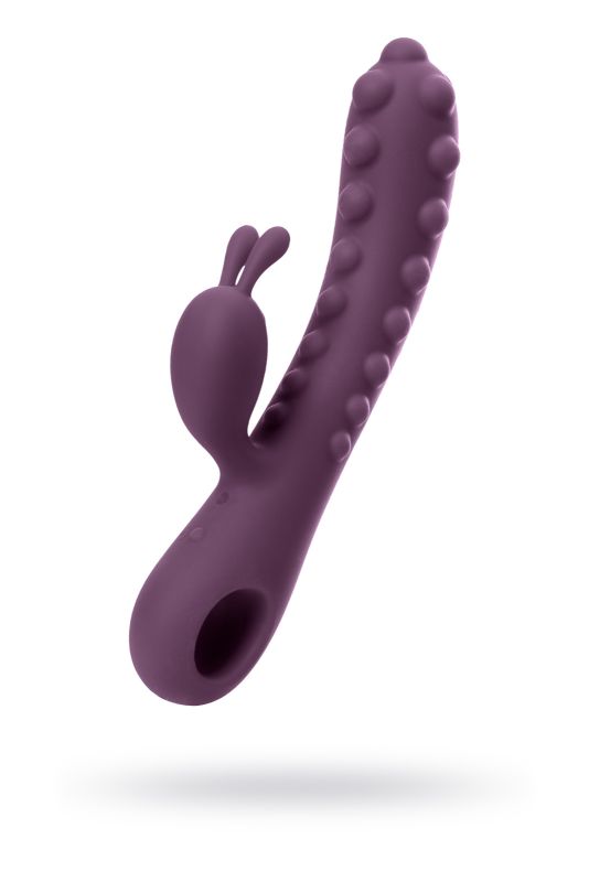 Вибратор-кролик со стимулирующими шариками Kokos SMON No. 1, фиолетовый вид 2