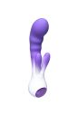 Вибратор-кролик со светодиодом Every Night Toys для точки G, фиолетовый градиент