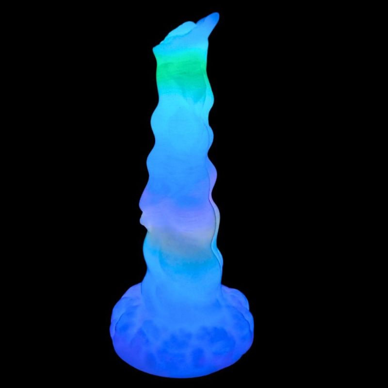 Люминесцентный вибратор с пультом UNIVIBE Unicorn, разноцветный, 25 х 5.7 см вид 4