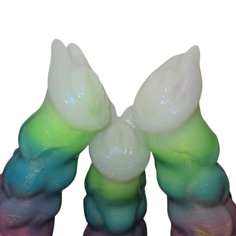 Люминесцентный вибратор с пультом UNIVIBE Unicorn, разноцветный, 25 х 5.7 см вид 11