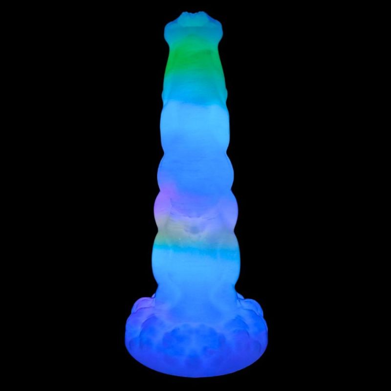 Люминесцентный вибратор с пультом UNIVIBE Unicorn, разноцветный, 25 х 5.7 см вид 3