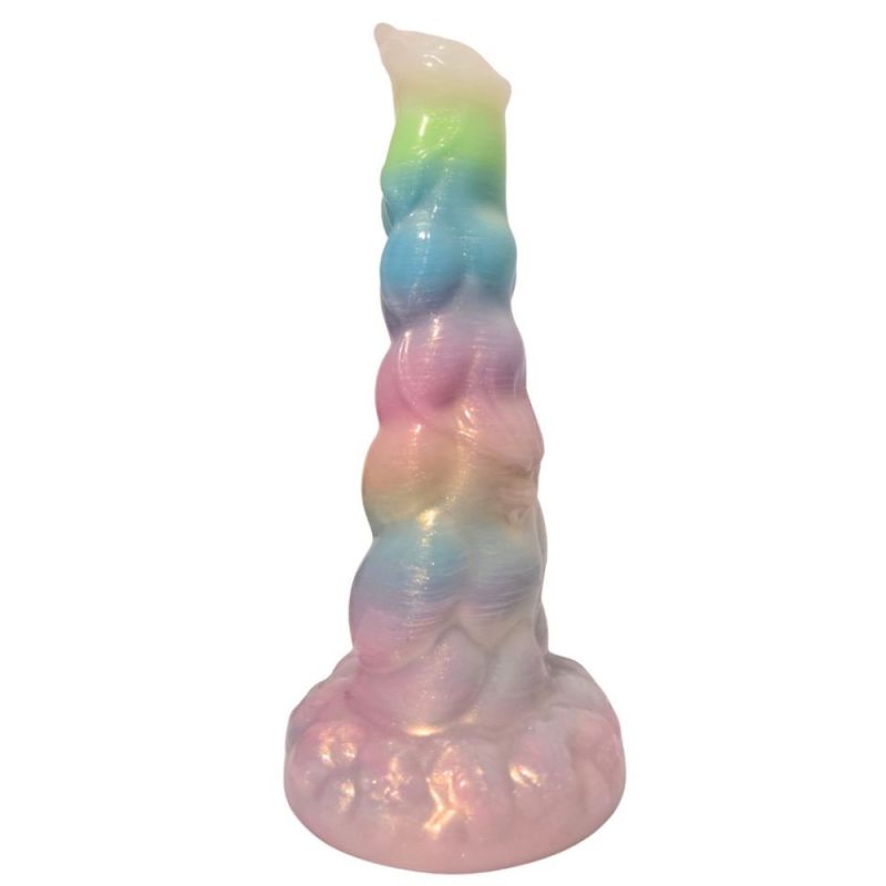 Люминесцентный вибратор с пультом UNIVIBE Unicorn, разноцветный, 25 х 5.7 см вид 9