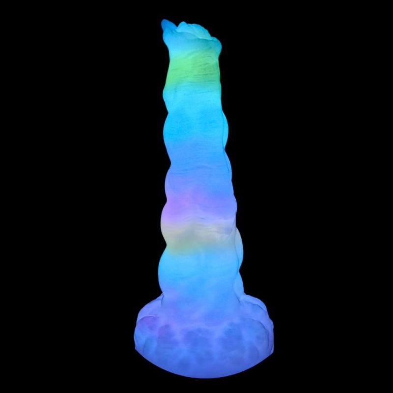 Люминесцентный вибратор с пультом UNIVIBE Unicorn, разноцветный, 25 х 5.7 см вид 2