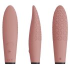 Вібратор-масажер з ефектом руху язика Sweet Em 0064F коричневий вид 2