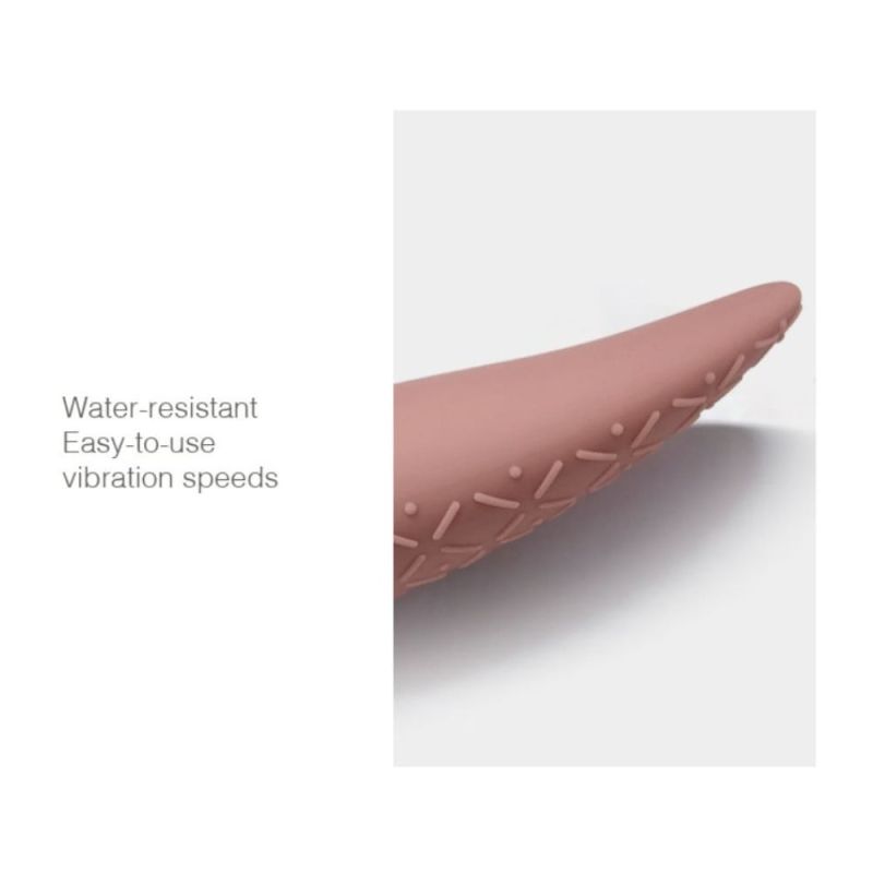 Вібратор-масажер з ефектом руху язика Sweet Em 0064F коричневий вид 6