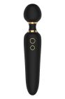 Вібратор мікрофон універсальний двосторонній Dream Toys Elite Noah з 2-ма моторами, чорний вид 2