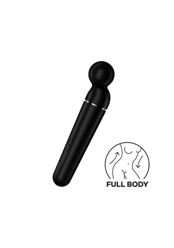 Вібратор-мікрофон універсальний Satisfyer Planet Wand-er для стимуляції всього тіла, чорний вид 9