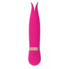Мини вибратор с раздвоенным кончиком Chisa M-Mello Forked Vibe, розовый вид 3