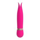 Мини вибратор с раздвоенным кончиком Chisa M-Mello Forked Vibe, розовый вид 4