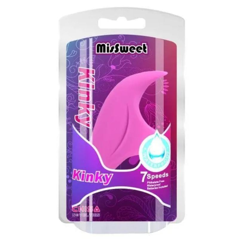 Вібратор на палець Chisa MisSweet для стимуляції клітора, рожевий вид 4