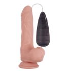 Вібратор реалістичний на присосці Chisa T-skin ReaL Basics Realistic Dildo з пультом керування вид 3
