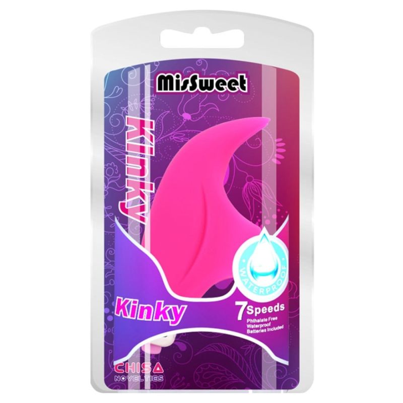 Вибратор-насадка на палец CHISA MisSweet «Finger Vibe» для клиторальной стимуляции, фуксия вид 4