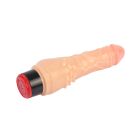 Вібратор реалістичний Chisa Real Touch S на батарейках, бежевий вид 6