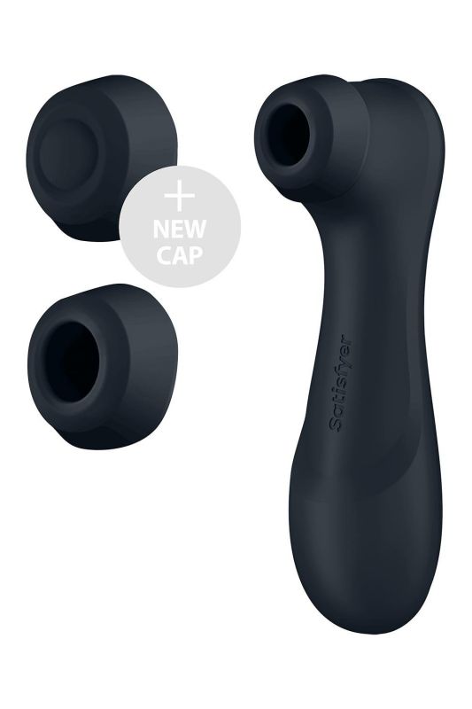 Вибратор с эффектом пульсации Satisfyer Pro 2 Generation 3 черный вид 2