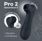 Вібратор із ефектом пульсації Satisfyer Pro 2 Generation 3 чорний вид 6