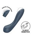 Вибратор с механизмом движения вверх и вниз Satisfyer G-Spot Wave 4 серый