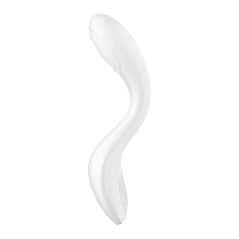 Вібратор із рухомою кулькою Satisfyer Rrrolling Pleasure для точкової стимуляції точки G, білий вид 3