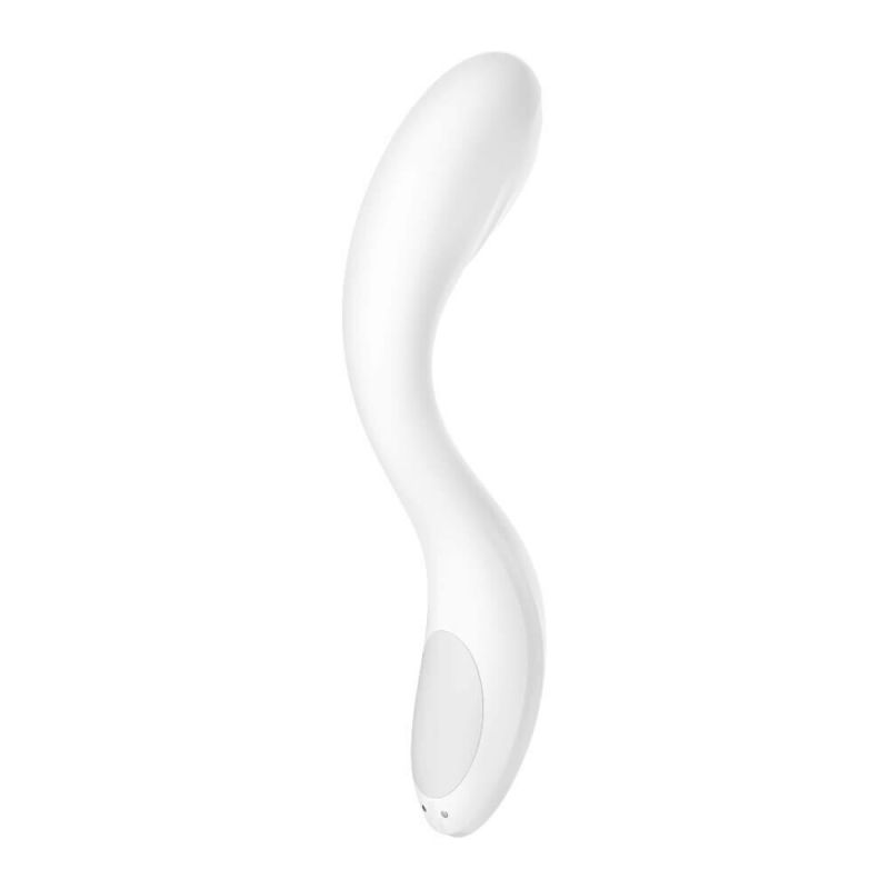 Вібратор із рухомою кулькою Satisfyer Rrrolling Pleasure для точкової стимуляції точки G, білий вид 5