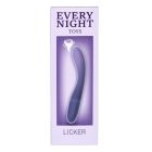 Вібратор з пульсатором Every Night Toys для точки G, синьо-фіолетовий градієнт вид 6