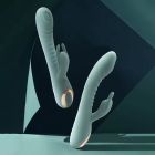 Вибратор-кролик рельефный Sweet Em Velvet Lure 10 режимов вибрации и 5 режимов колебаний вид 7