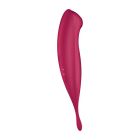 Вібратор із хвильовою стимуляцією Satisfyer Twirling Pro+ з додатком, червоний вид 5