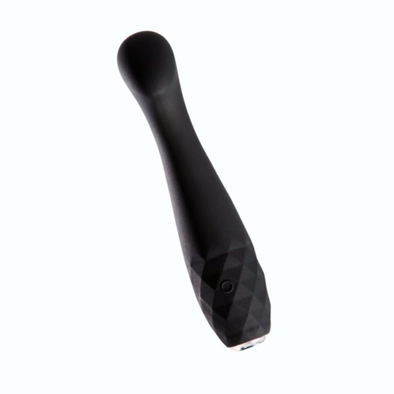 Вібратор із яскраво вираженою головкою Every Night Toys для точки G, чорний вид 4