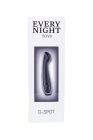 Вібратор із яскраво вираженою головкою Every Night Toys для точки G, чорний вид 6