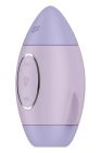 Вібратор Satisfyer Mission Control з вакуумною стимуляцією клітора, фіолетовий вид 3