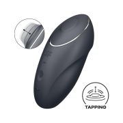 Вібратор Satisfyer Tap & Climax 1 для клітора, чорний