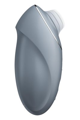 Вібратор для клітора Satisfyer Tap & Climax 1 з вібрацією та постукуванням, сірий