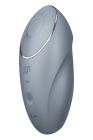 Вібратор для клітора Satisfyer Tap & Climax 1 з вібрацією та постукуванням, сірий вид 3