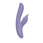 Вібратор Сhisa Kissen Captive з кліторальним відростком, фіолетовий вид 3