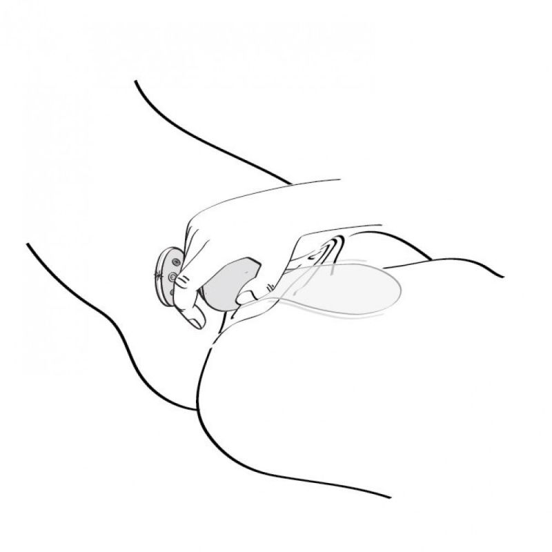 Вибратор Shunga Sanya с ручкой на подсветке, чёрный, 18.5 см х 3.8 см вид 5