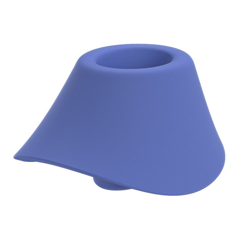 Вибратор-стимулятор двойной Womanizer Blend Vibrant для точки G и клитора, голубой вид 5