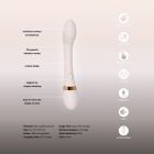 Вібратор Sweet Em 0046F для точки G з підігрівом, молочний вид 6