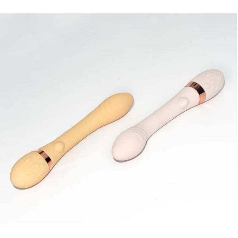 Вібратор Sweet Em 0046F для точки G з підігрівом, молочний вид 5