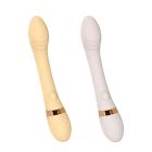 Вибратор Sweet Em 0046F для точки G с подогревом, молочный вид 4