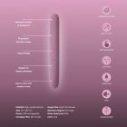 Вібратор Sweet Em DAISY, 10 режимів, рожевий вид 8