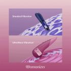 Вібратор універсальний безшумний Womanizer Vibe Dusky, рожевий вид 8
