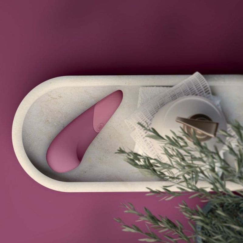 Вібратор універсальний безшумний Womanizer Vibe Dusky, рожевий вид 13