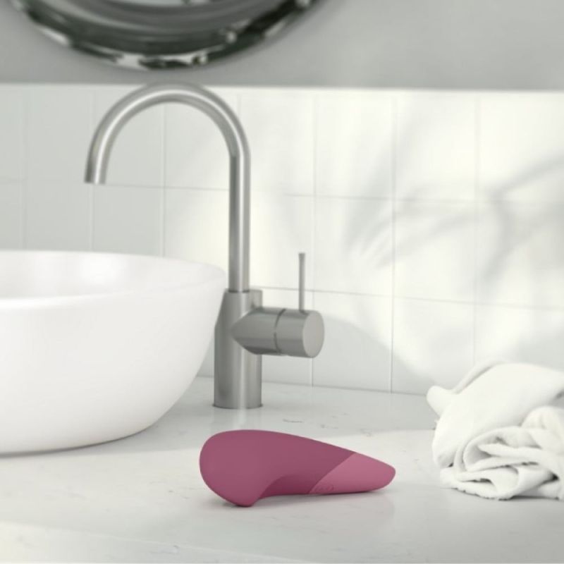 Вібратор універсальний безшумний Womanizer Vibe Dusky, рожевий вид 12